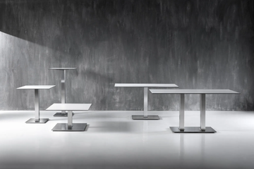 BASE 400BQ - Stainless steel table base by PF Stile - view 3